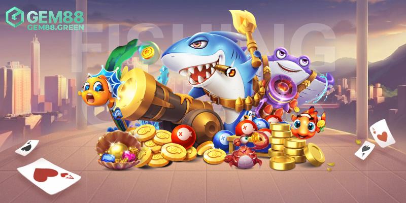 Các trò chơi bắn cá GEM88 hấp dẫn